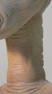 Art E.T. Big Three Dimensional Statue In Resin And Enamel, 1990s photo