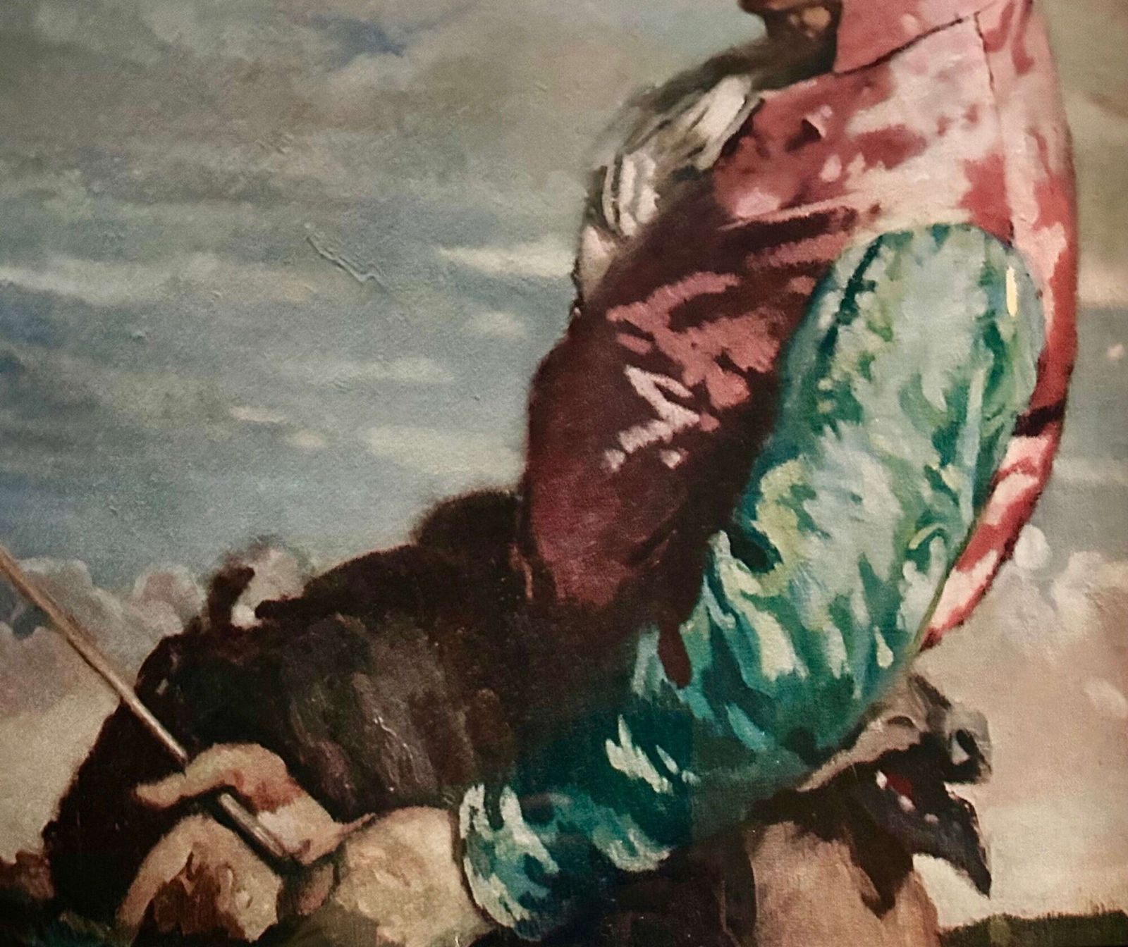 After William Orpen 'The Jockey' Largish Print photo 595.0