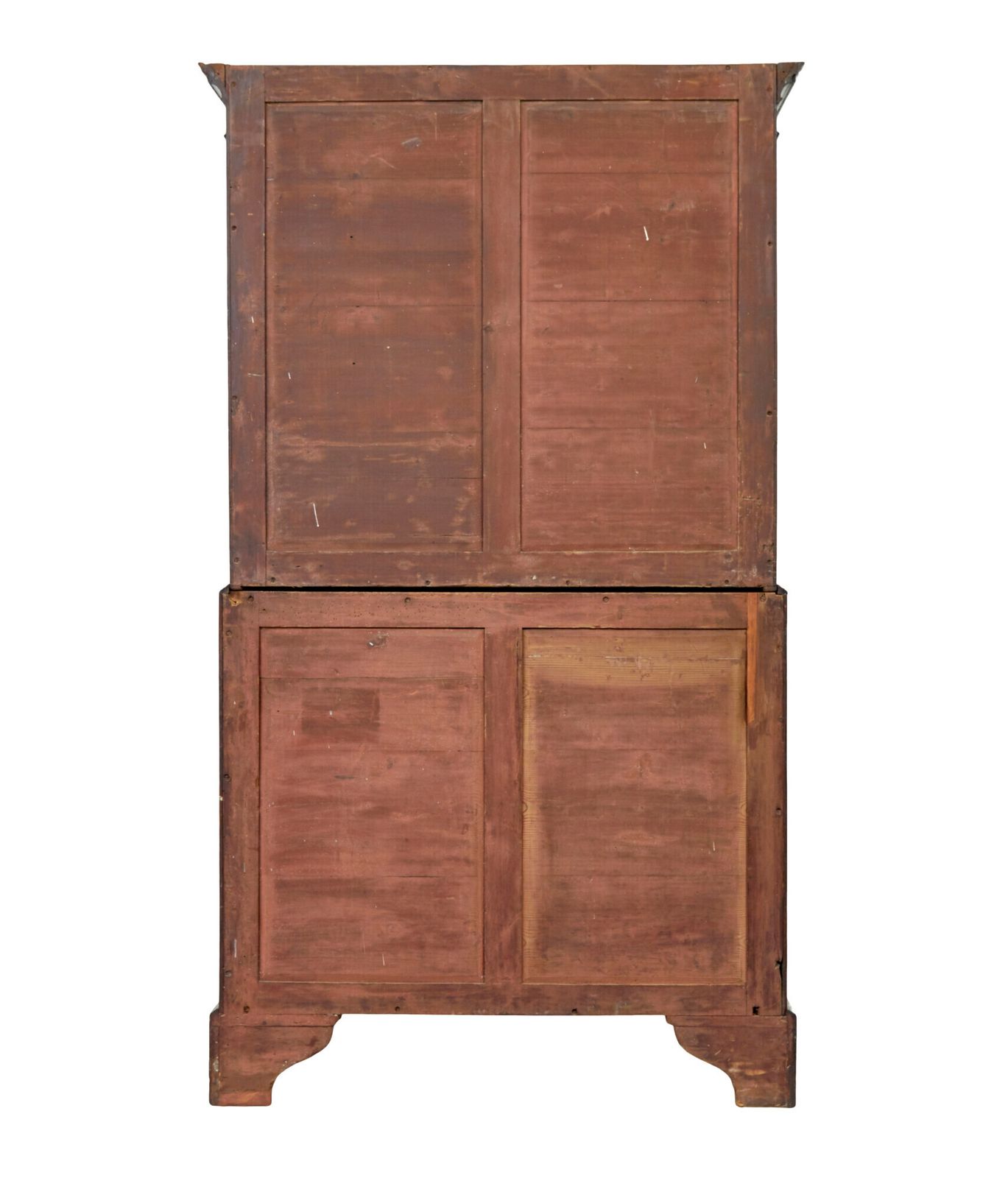 Early 19th Century Georgian Mahogany Secretaire Chest On Chest photo vinterior