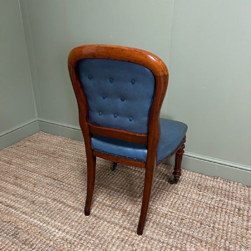 Quality Set Of Six Antique Victorian Mahogany Dining Chairs photo for sale