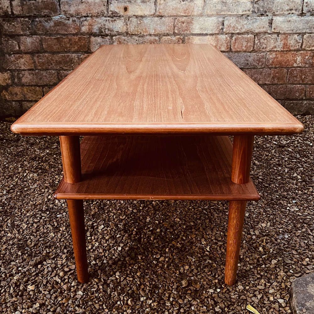 Danish Mid Century Teak Coffee Table By Elsted Mobelfabrik photo Furniture
