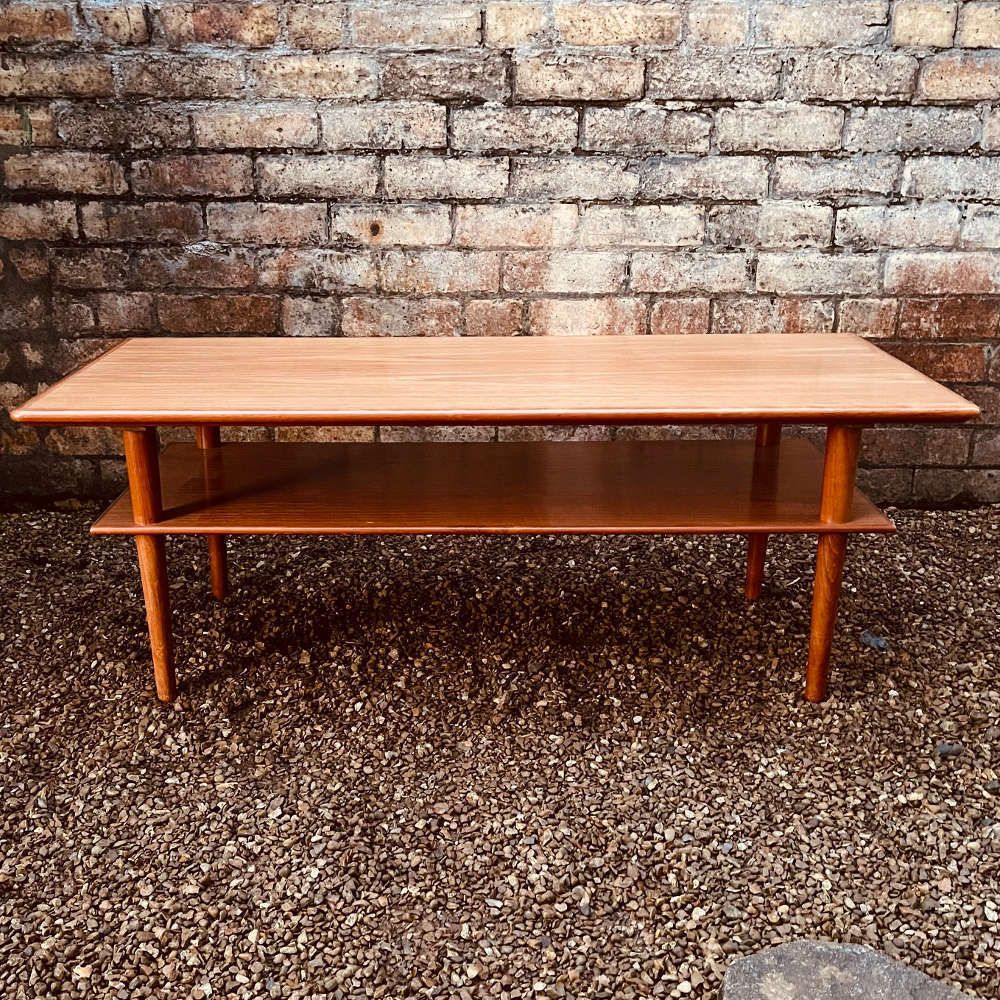 Danish Mid Century Teak Coffee Table By Elsted Mobelfabrik photo 395.0