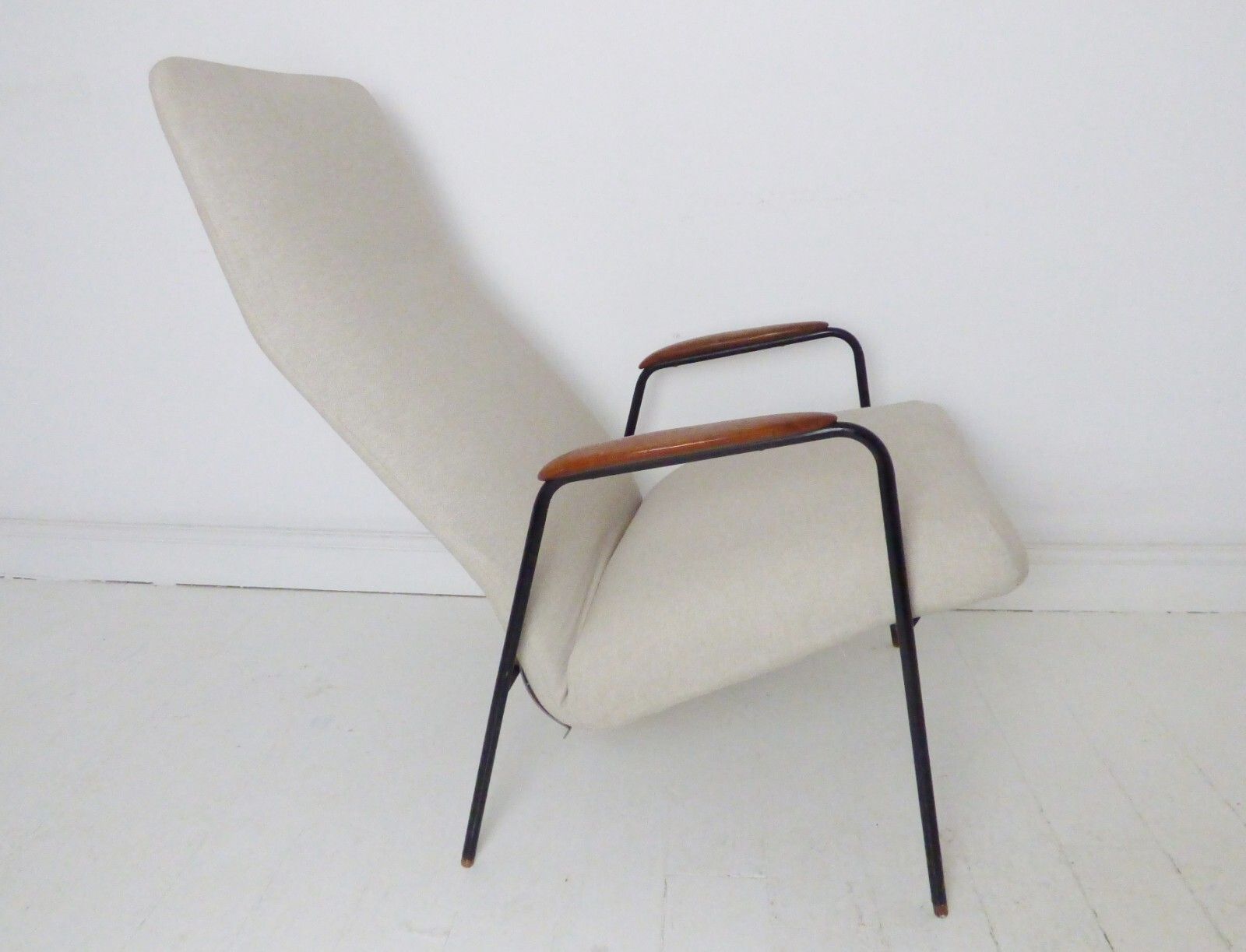 Stunning Vintage Scandinavian Teak Alf Svensson Dux Contour Lounge Chair 50's photo 1250.0