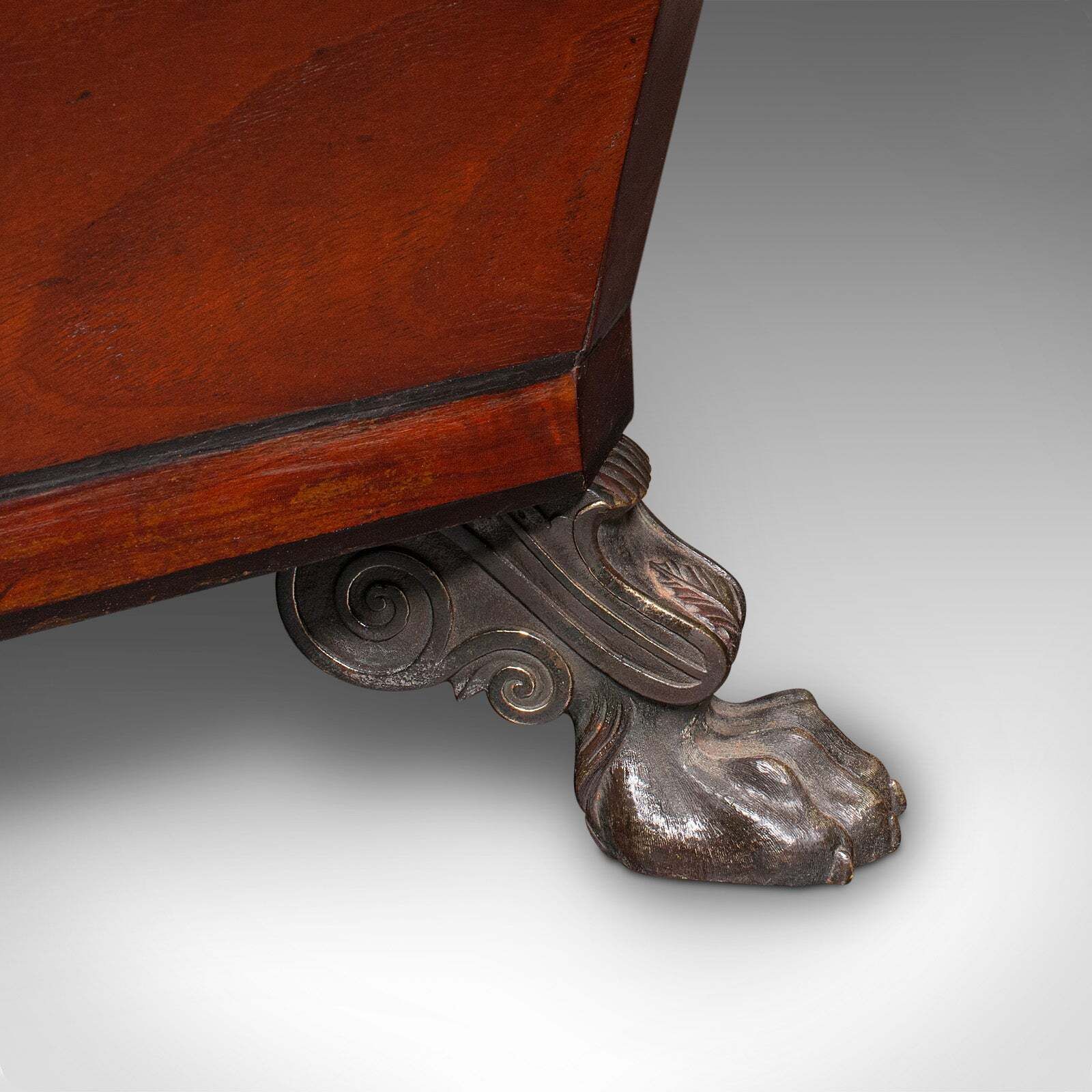 3950.0 Antique Sarcophagus Cellarette, English, Wine Cooler, Storage Case, Georgian photo