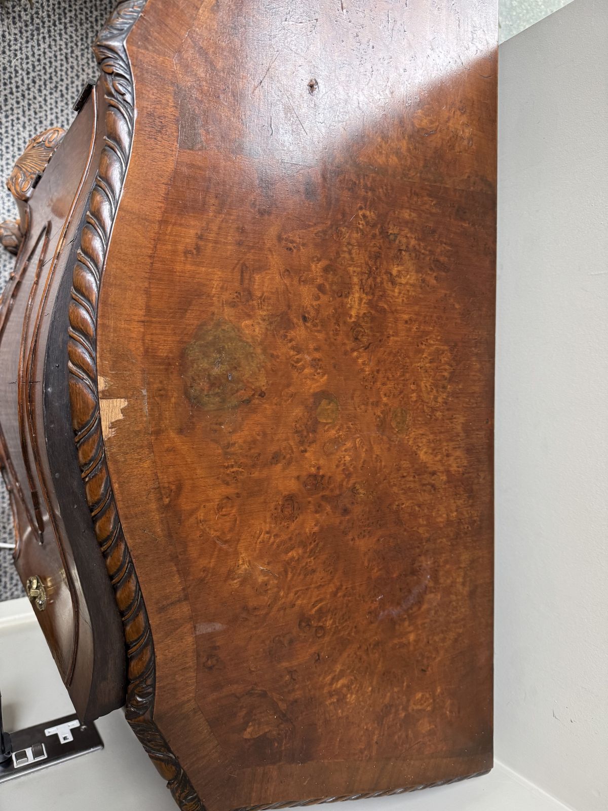 Antique French Provincial Louise XV Side Cabinets