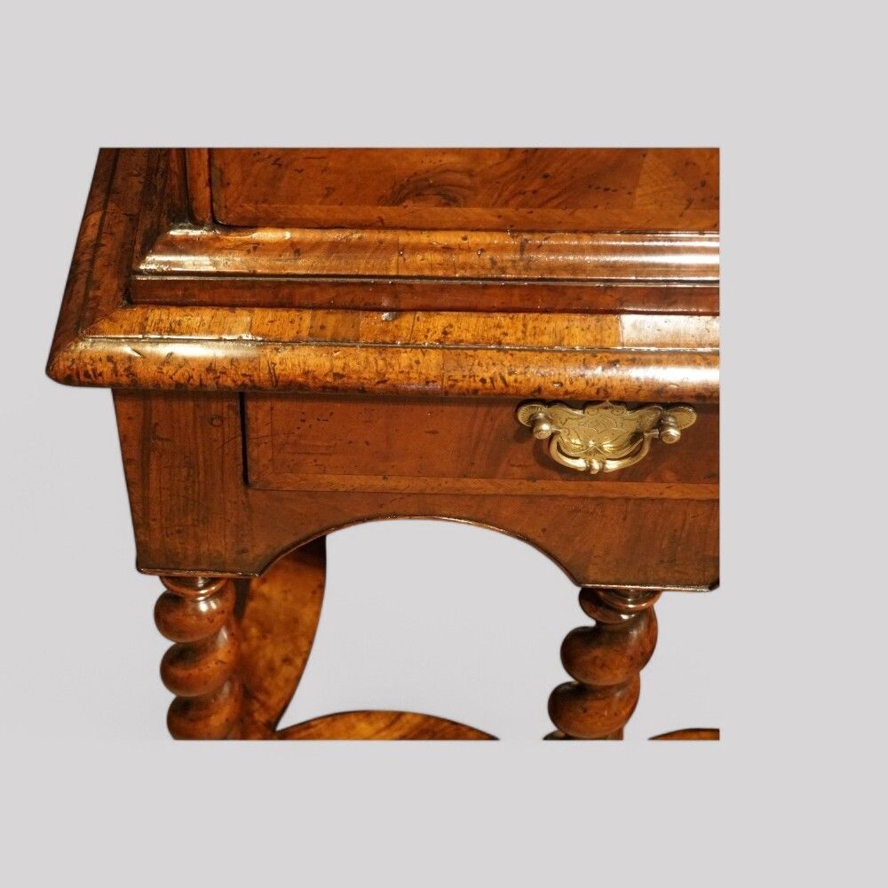 Furniture William And Mary Walnut Chest On Stand photo