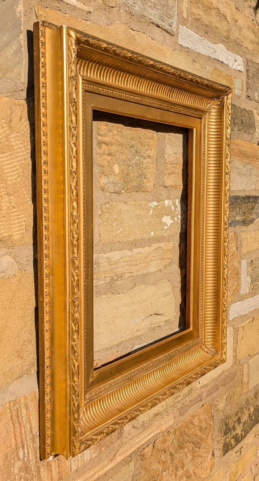 Good Victorian Gilt Picture Frame No 31 photo furniture