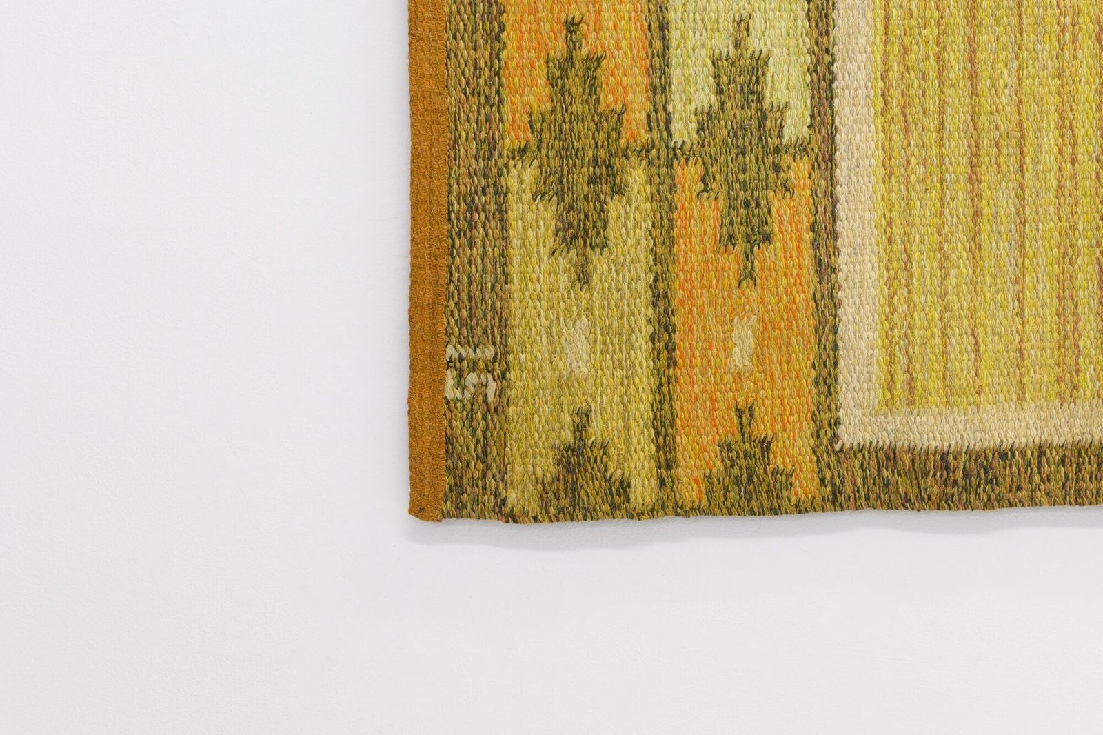 Mid Century Swedish Kilim By Is photo Textiles