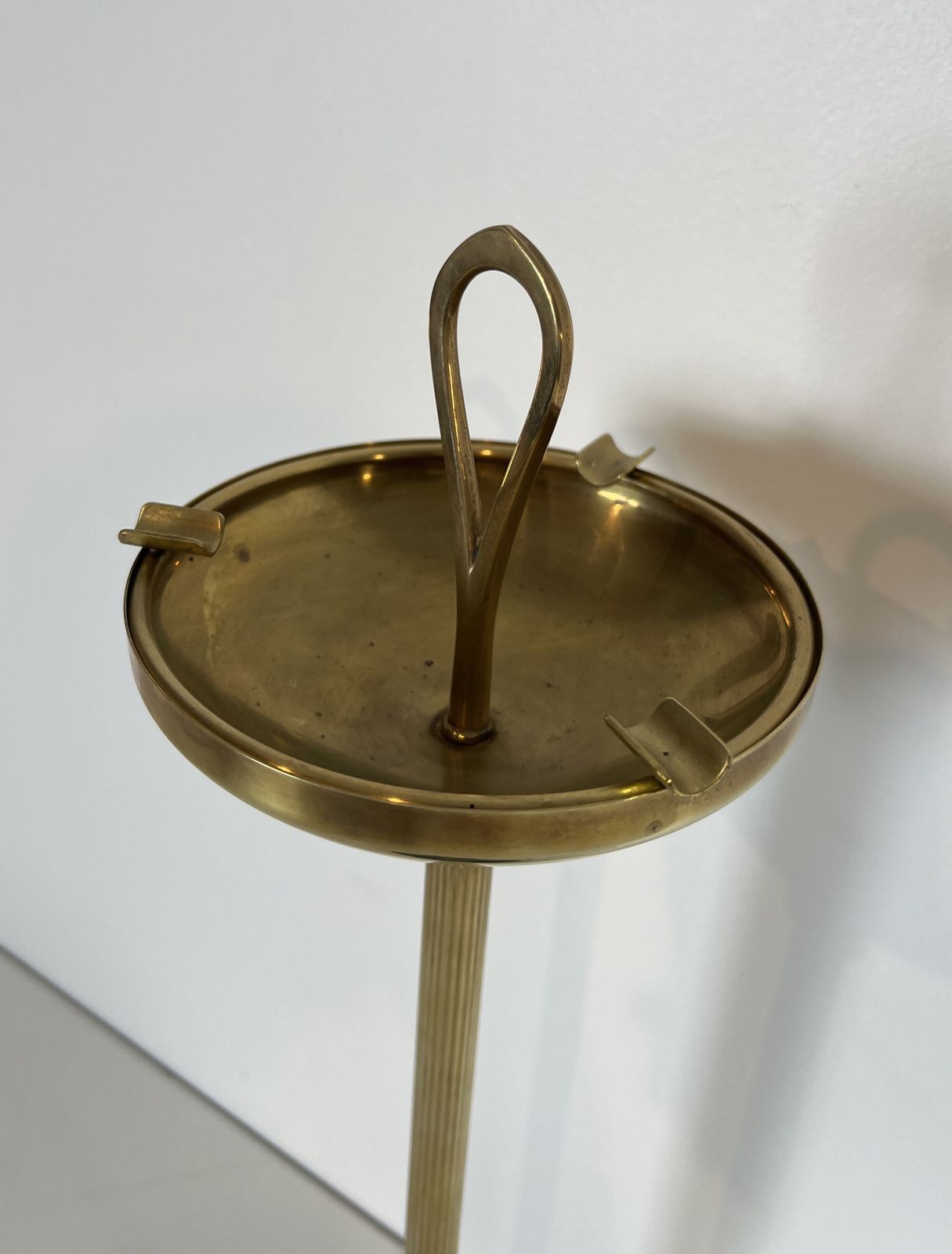 Candrier Of Neoclassical Style In Bronze, Brass And Black Marble Base In The Taste Of The House Jansen photo buy