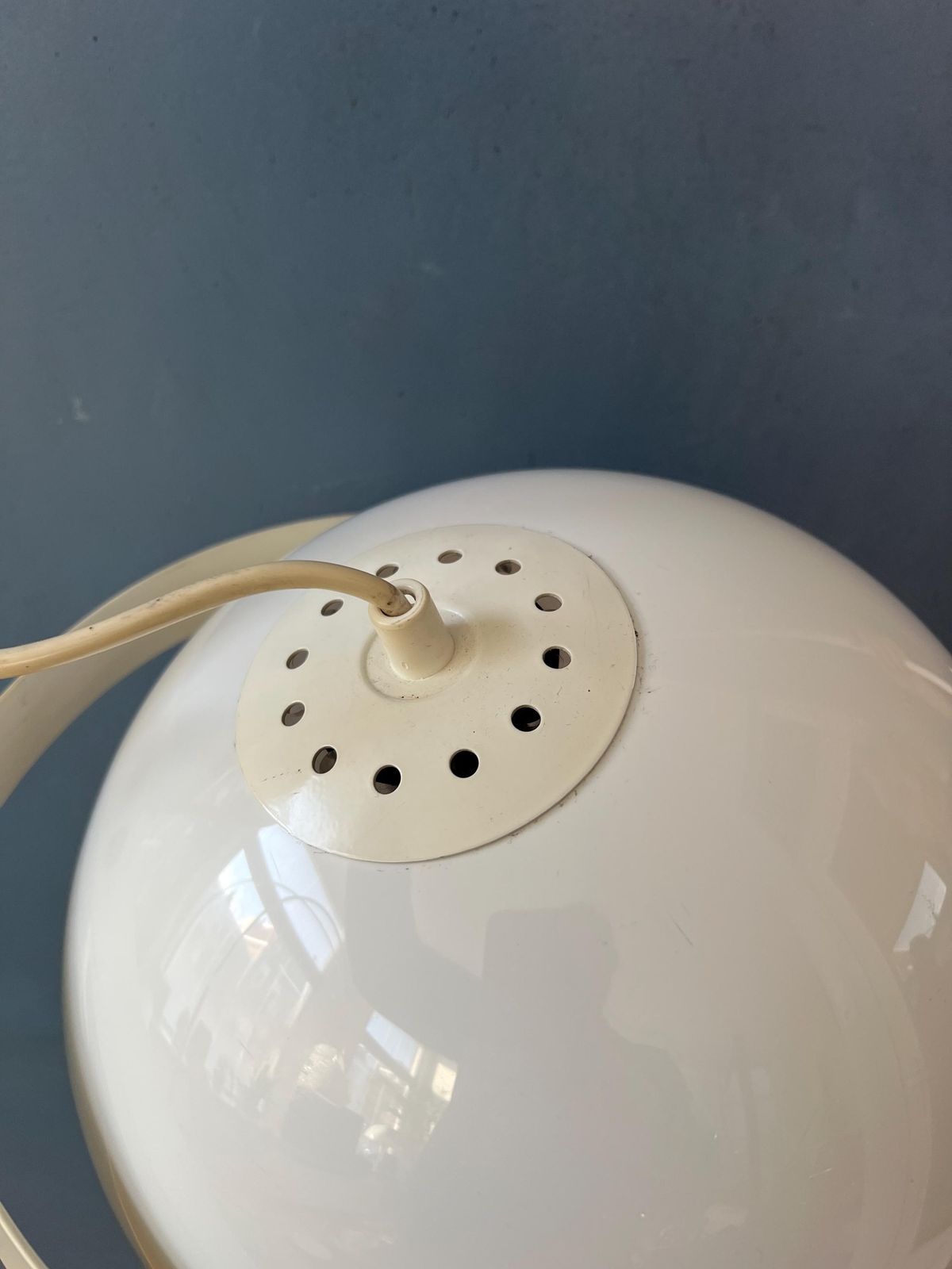 photo furniture Vintage Dijkstra Space Age Mushroom Arc Wandlamp