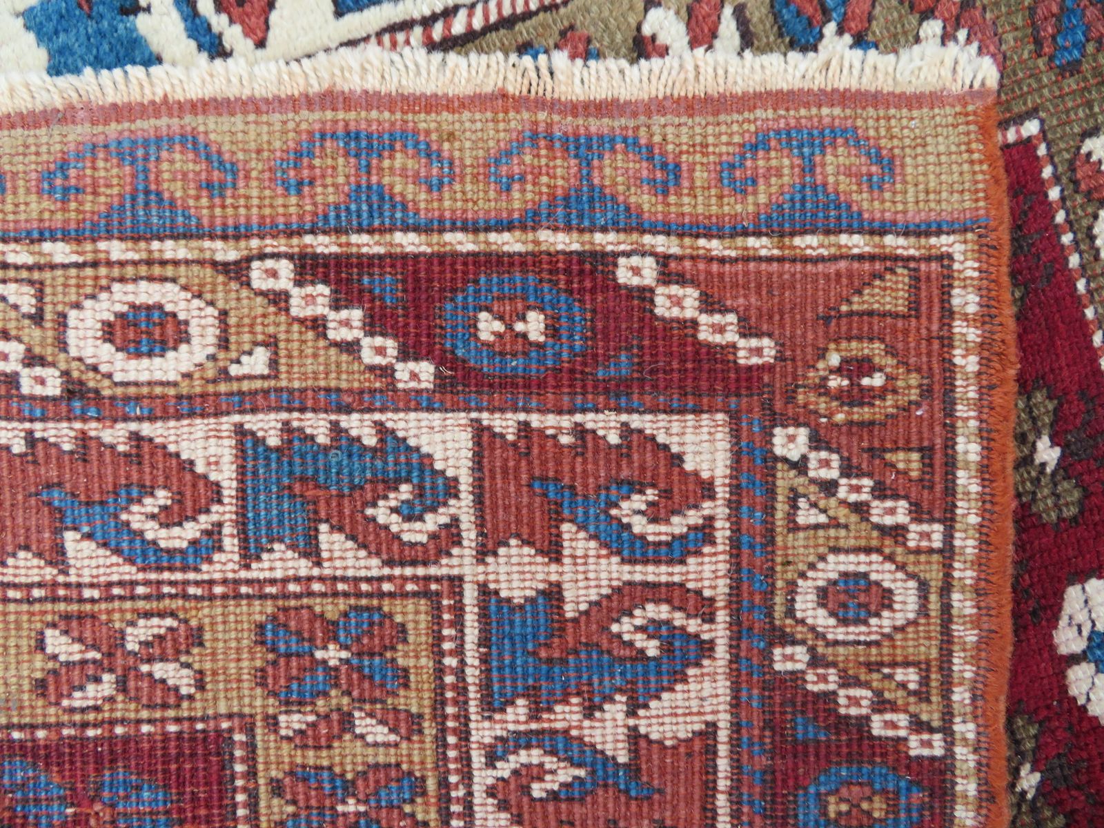 Attractive Antique Turkish Bergama Village Prayer Rug. West Anatolia. 104cm X 89cm. photo vintage
