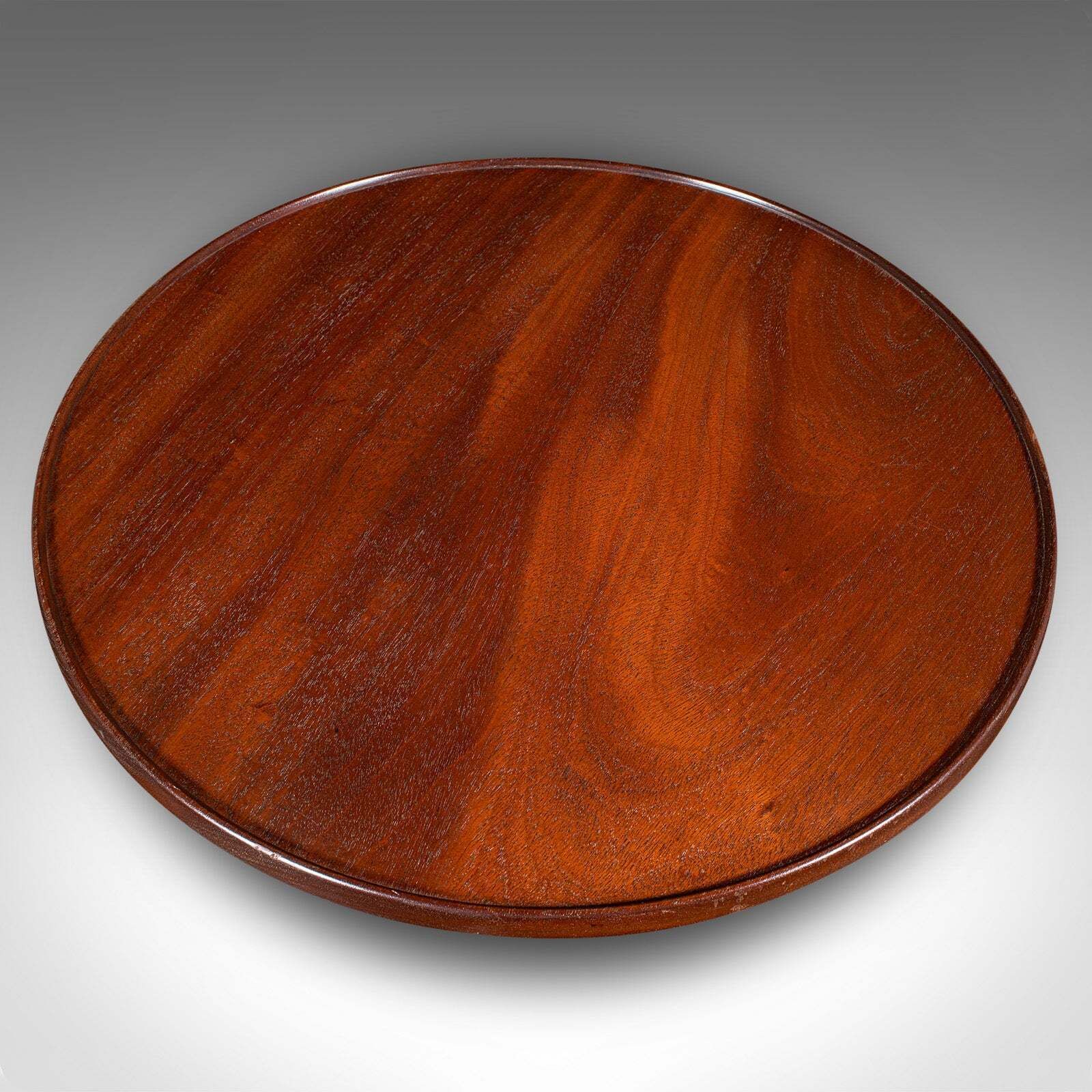 Antique Canapé Party Turntable, English, Serving Tray, Lazy Susan, Edwardian photo vinterior