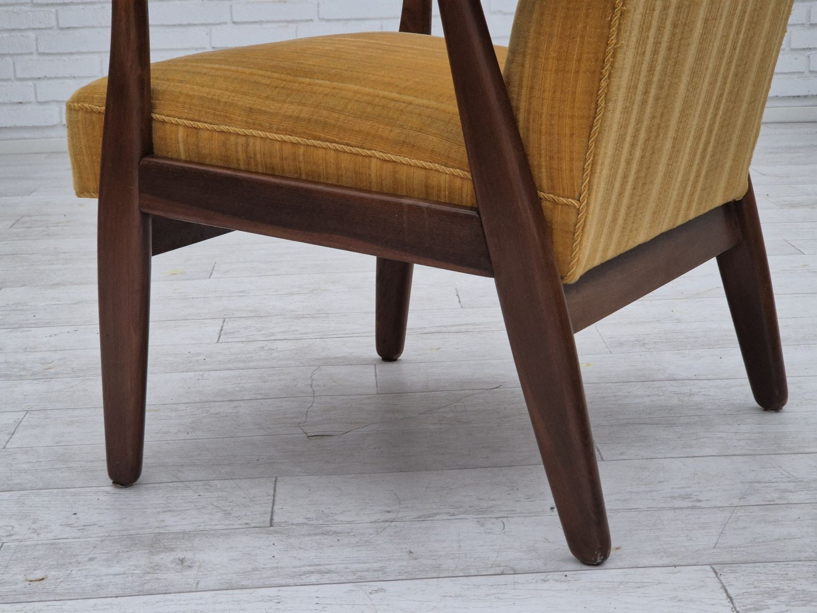 1960s, Danish Design By Kurt Olsen, Armchair Model 230, Original Condition. photo furniture