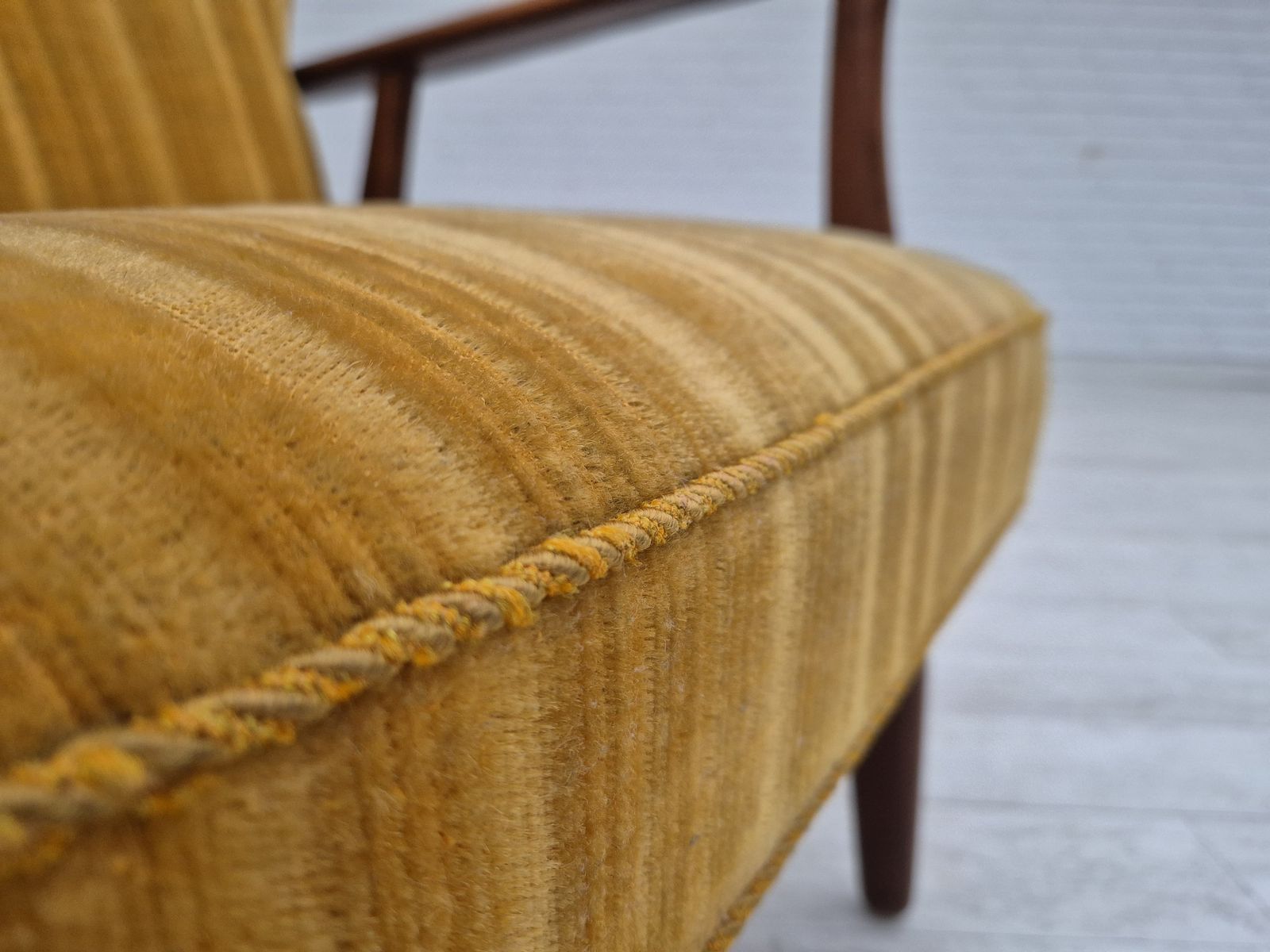1960s, Danish Design By Kurt Olsen, Armchair Model 230, Original Condition. photo 1190.0