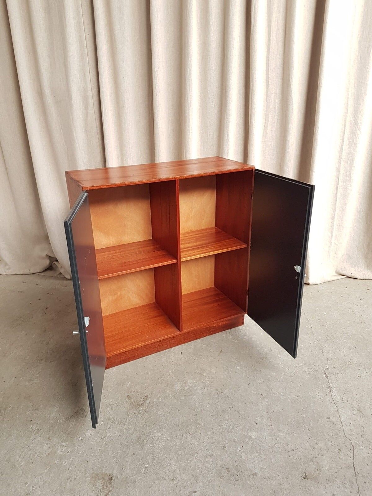 Vtg Late Mid Century Danish At / Bo Reolen Bookcase Cabinet Scandi Retro R713 photo Furniture