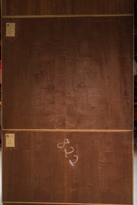 photo furniture Large Vintage Bookcase With Bar In Teak By Heinrich Riestenpatt, 1960s