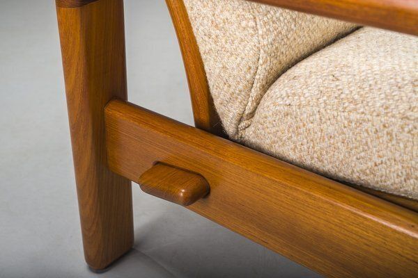photo buy Mid Century Danish 2 Seater Teak Sofa, 1960s