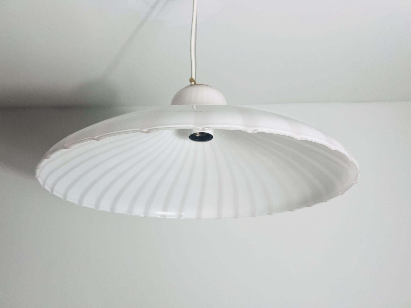Mid Century Murano Glass Ceiling Lamp By Venini, Italy, 1960s photo 1489.0