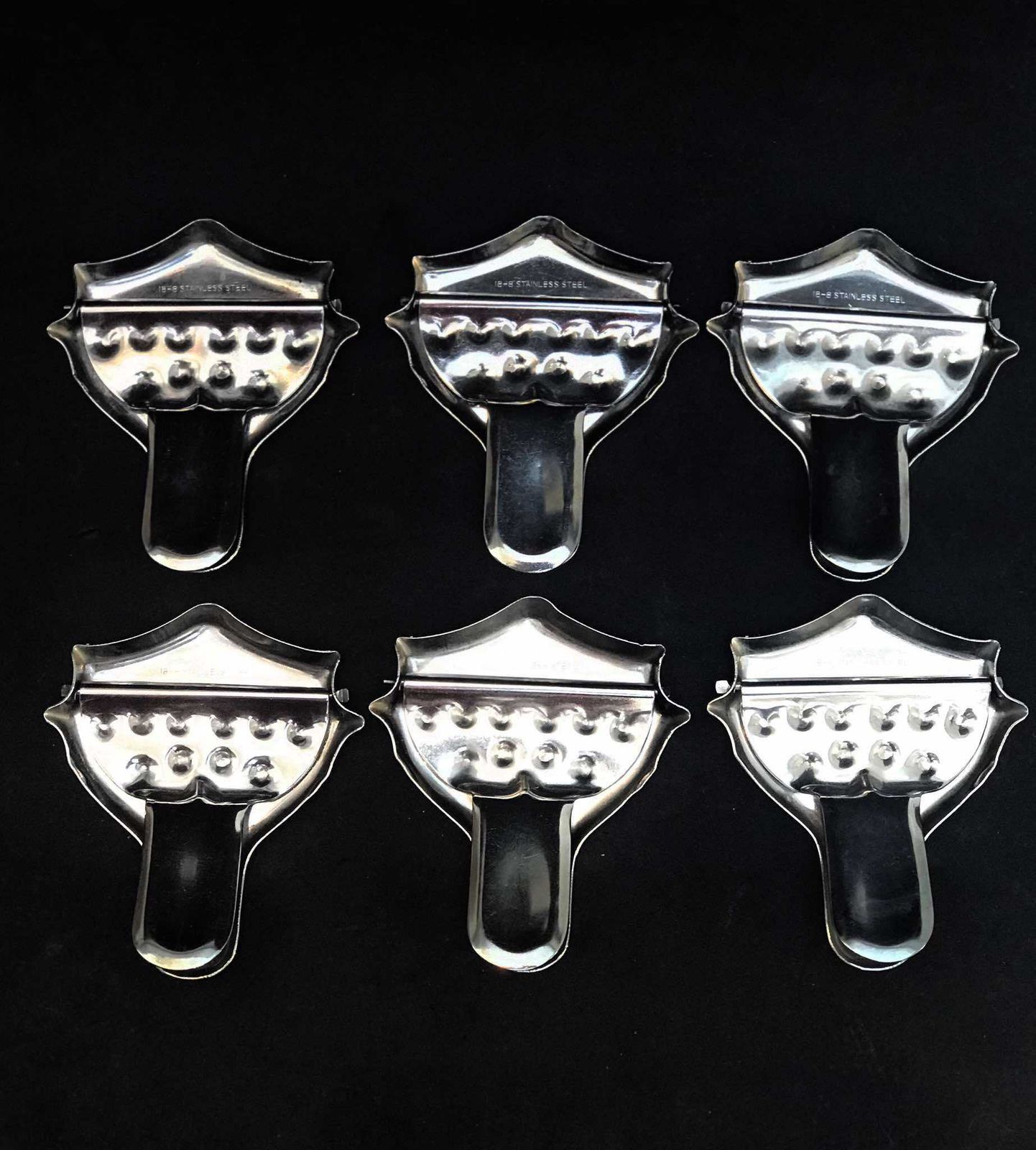 Citroenpersen – 6 Stuks, Metaal, Retro, Vintage Tafel, Gastvrouwcadeau, Tafel Voor Oesters En Zeevruchten