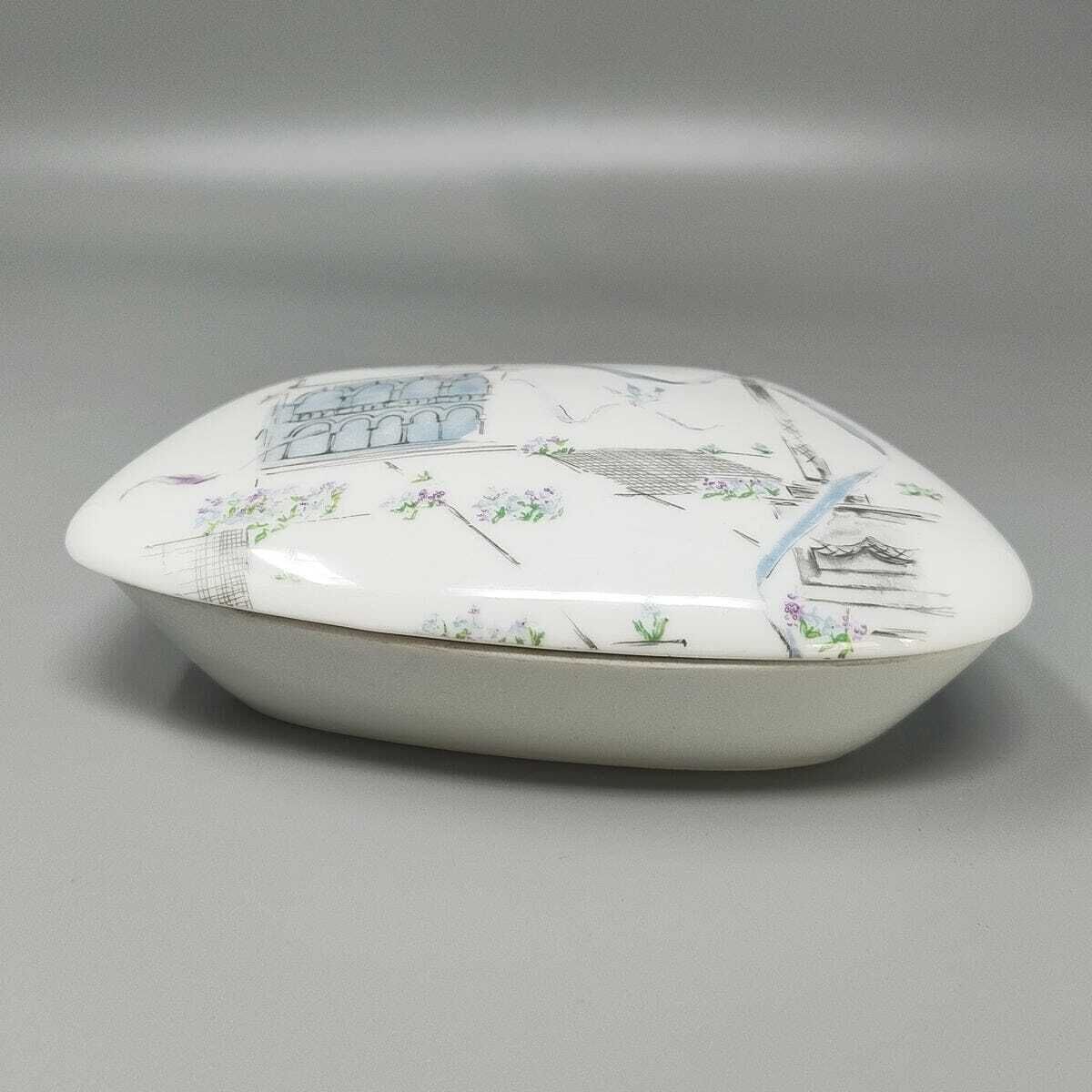 1960s Stunning Smoking Set In Ceramic By Rosenthal. Made In Germany photo vinterior