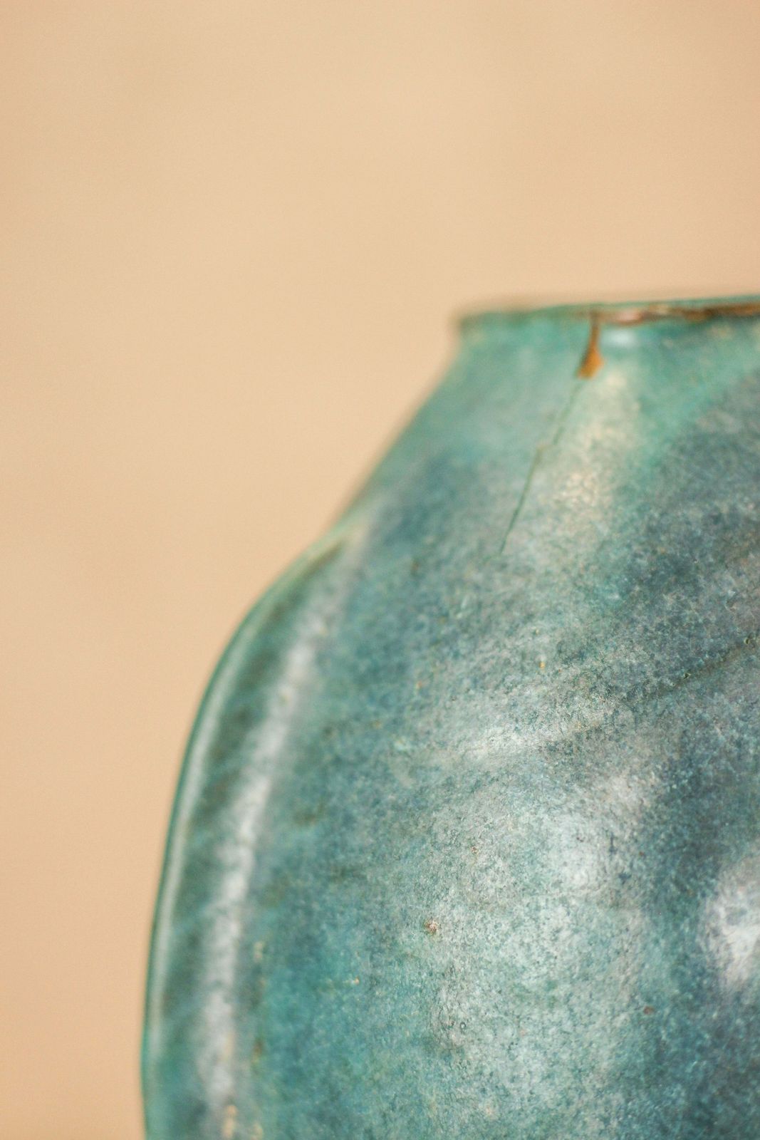 Vintage Blue Twin Fish Vase   No 4 photo vinterior