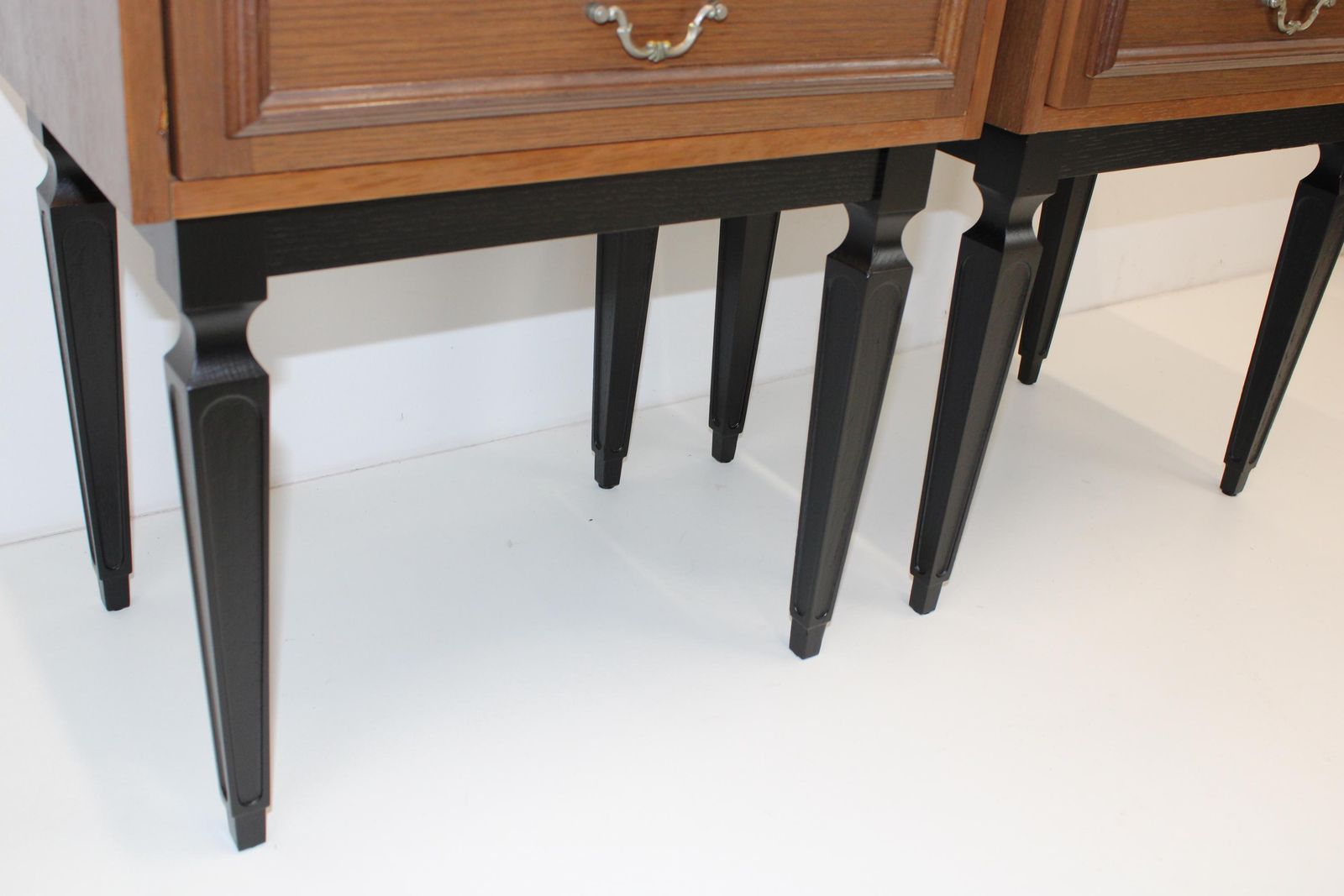 Pair Of Vintage Nightstands Meblo / Bedside Tables 70's / Nightstands Storage / Night Tables / Storage Tables photo furniture