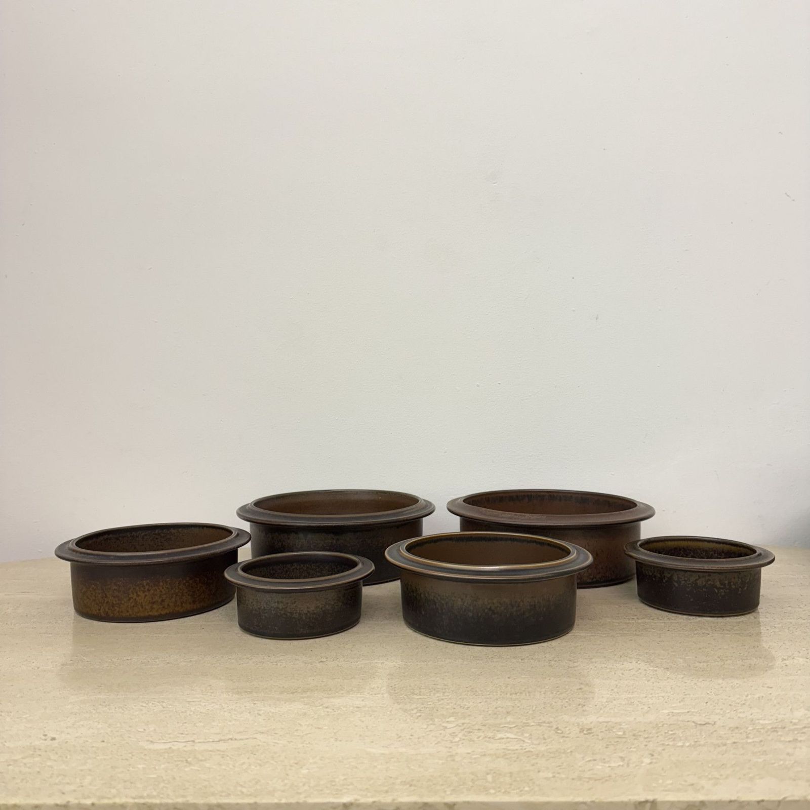 Set Serveergoed Ulla Procope Voor Arabia Finland, Model 'Ruska', Jaren 1970 photo furniture