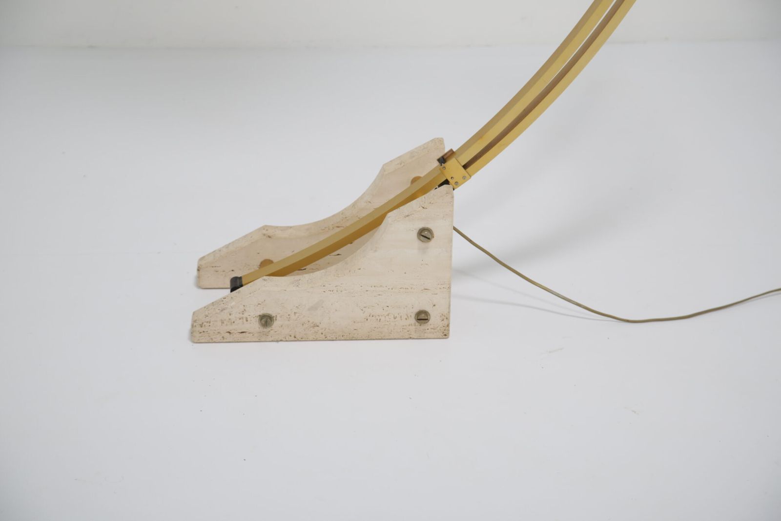 Vintage Italian Arc Floor Lamp By Goffredo Reggiani, 1960s. photo for sale