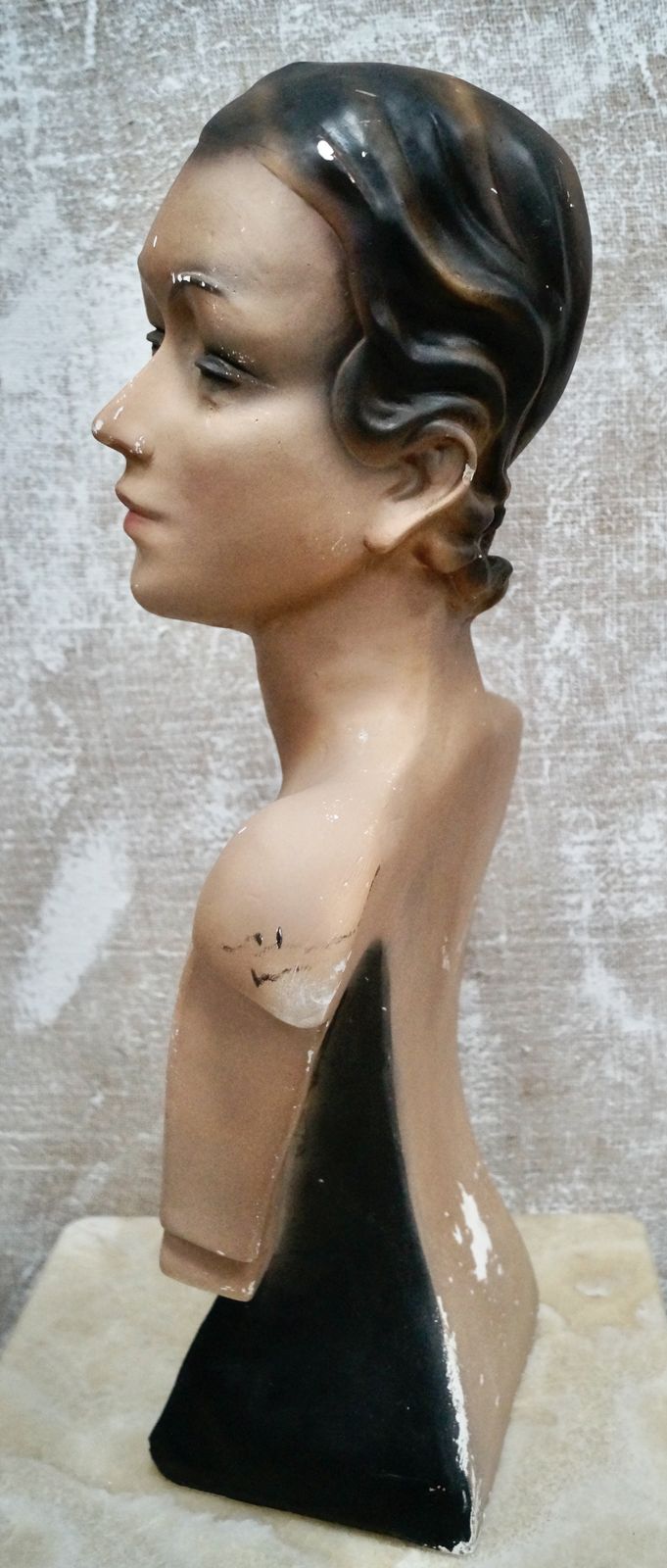 Vintage Mannequin Lubé Paris Bust photo for sale