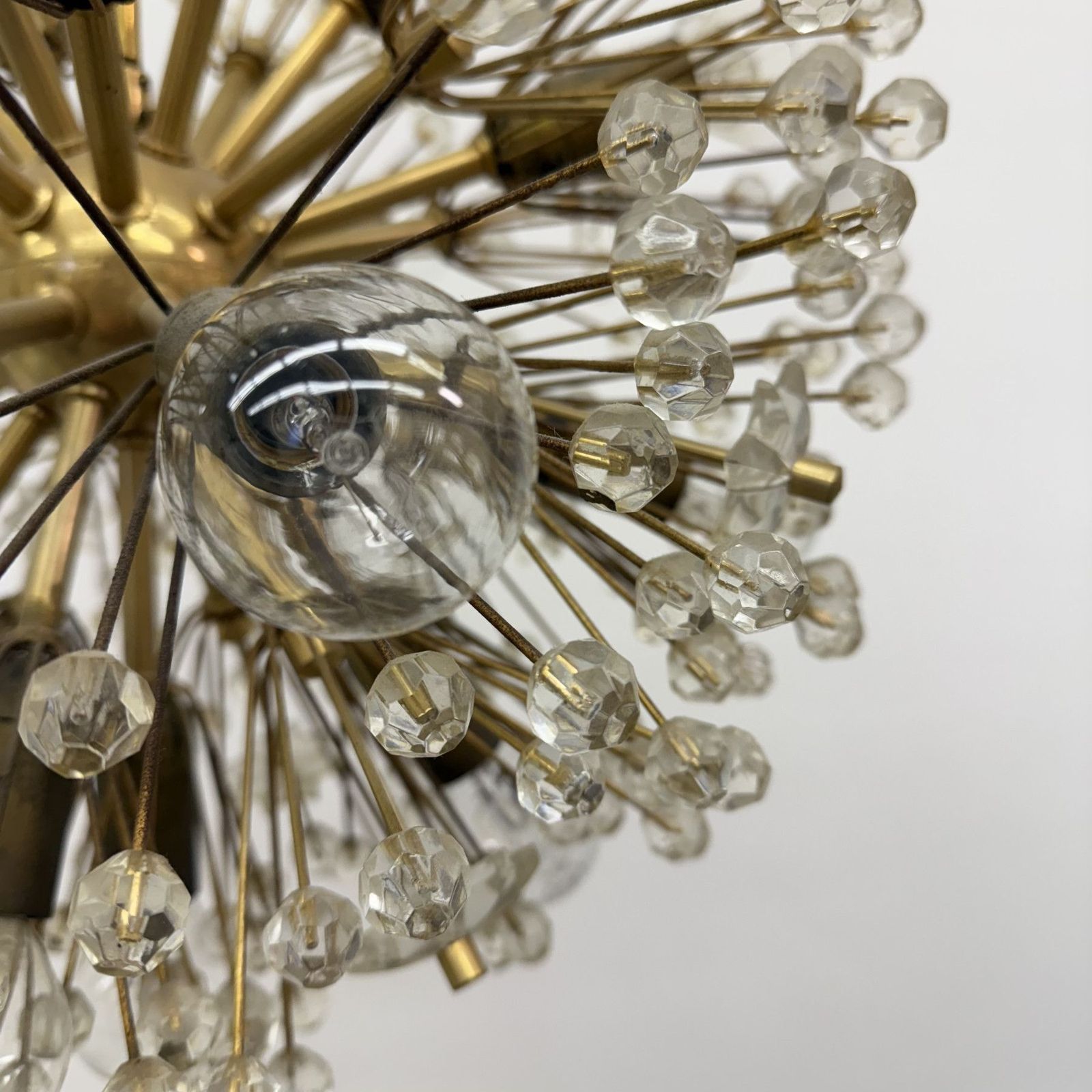 photo furniture Starburst Brass Chandelier By Emil Stejnar , Austria 1960s