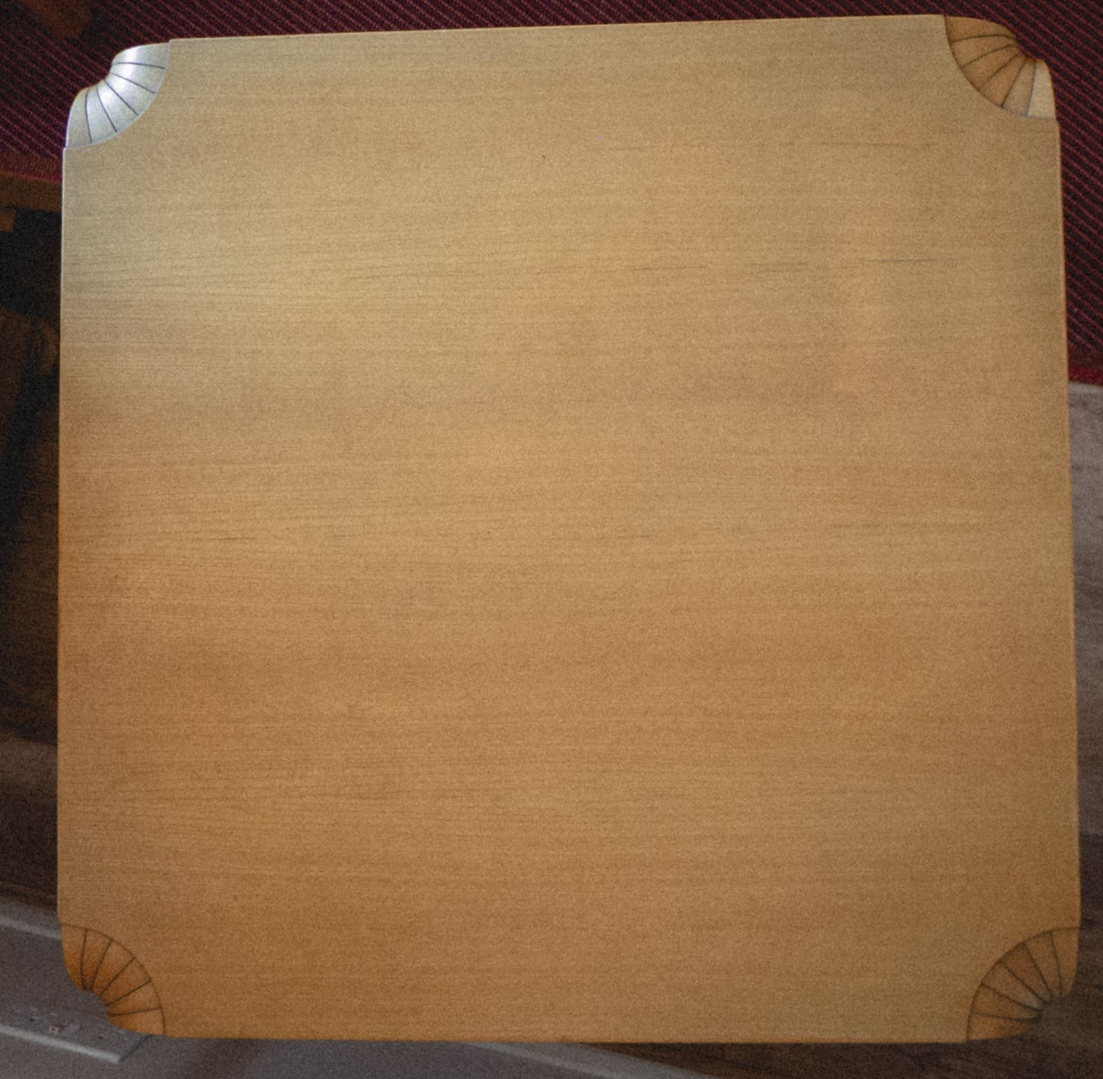 Vintage Alvar Aalto Fan Detail Birch Coffee Table, Artek photo furniture