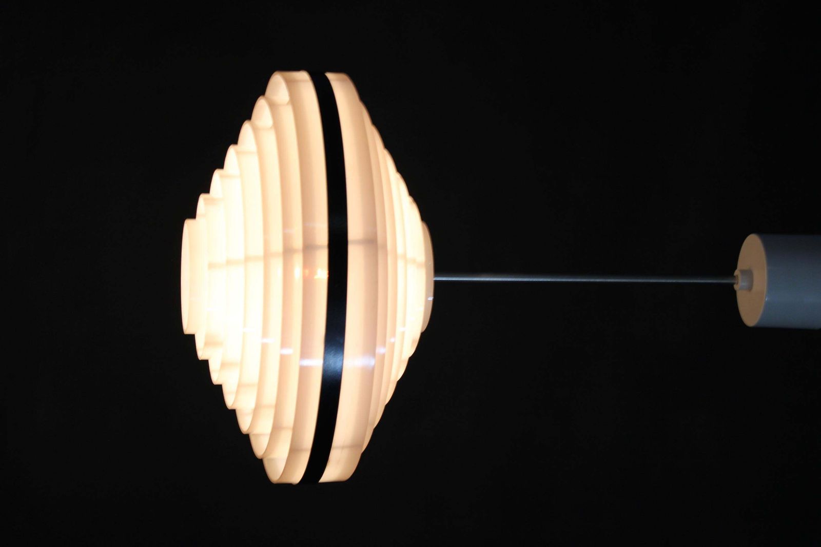 1960s Ufo Pendant Plastic Light, Up To 20pieces Available photo vintage