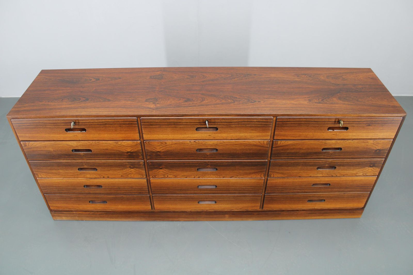 1960s Rare Kai Winding Chest Of Drawers Or Sideboard, Restored photo for sale
