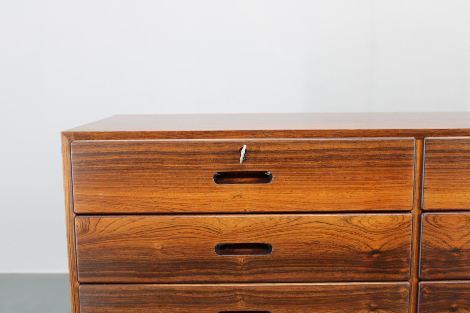 1960s Rare Kai Winding Chest Of Drawers Or Sideboard, Restored photo Furniture