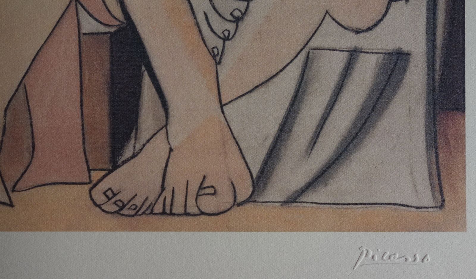 Fine Cubist Limited Edition Print   Nudes, Pablo Picasso, Signed & Stamped photo vinterior