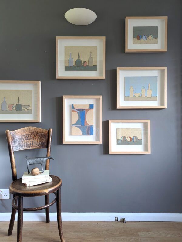 Three Painted Forms I, 21st Century photo furniture