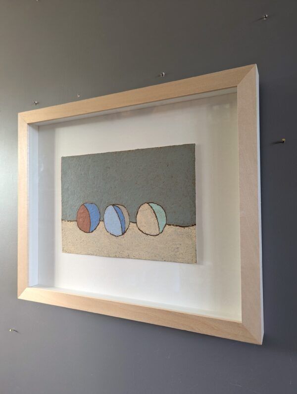 Three Painted Forms I, 21st Century photo Art