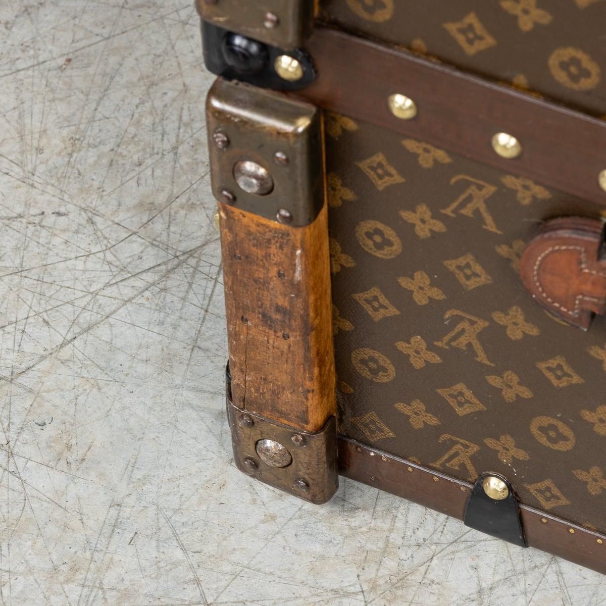 photo for sale 20th Century Louis Vuitton Wardrobe Trunk In Monogram Canvas, France C.1950