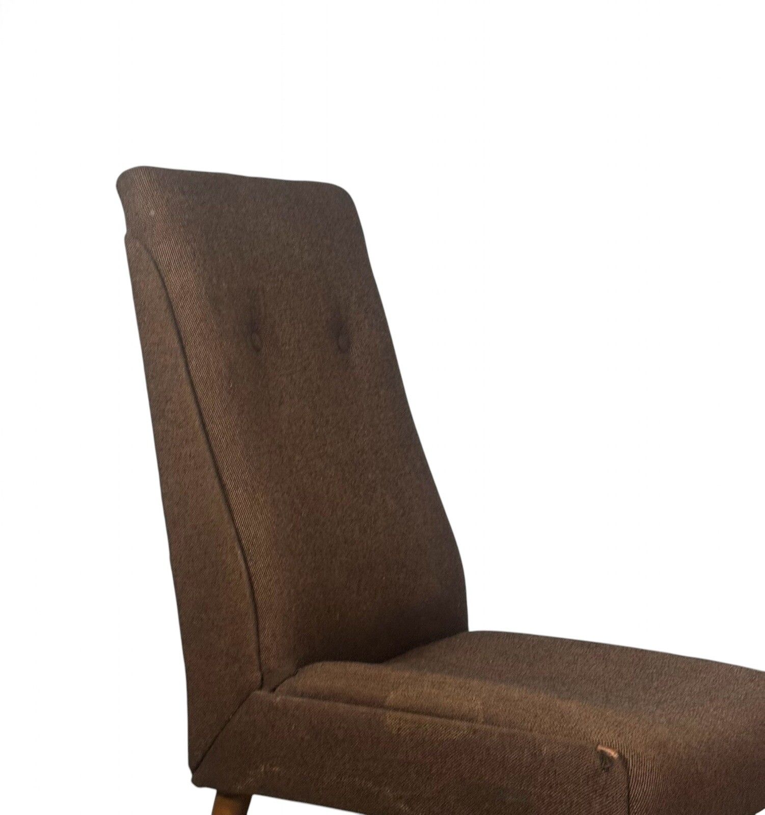 Mid Century Armchair Beech And Wool Retro photo vinterior