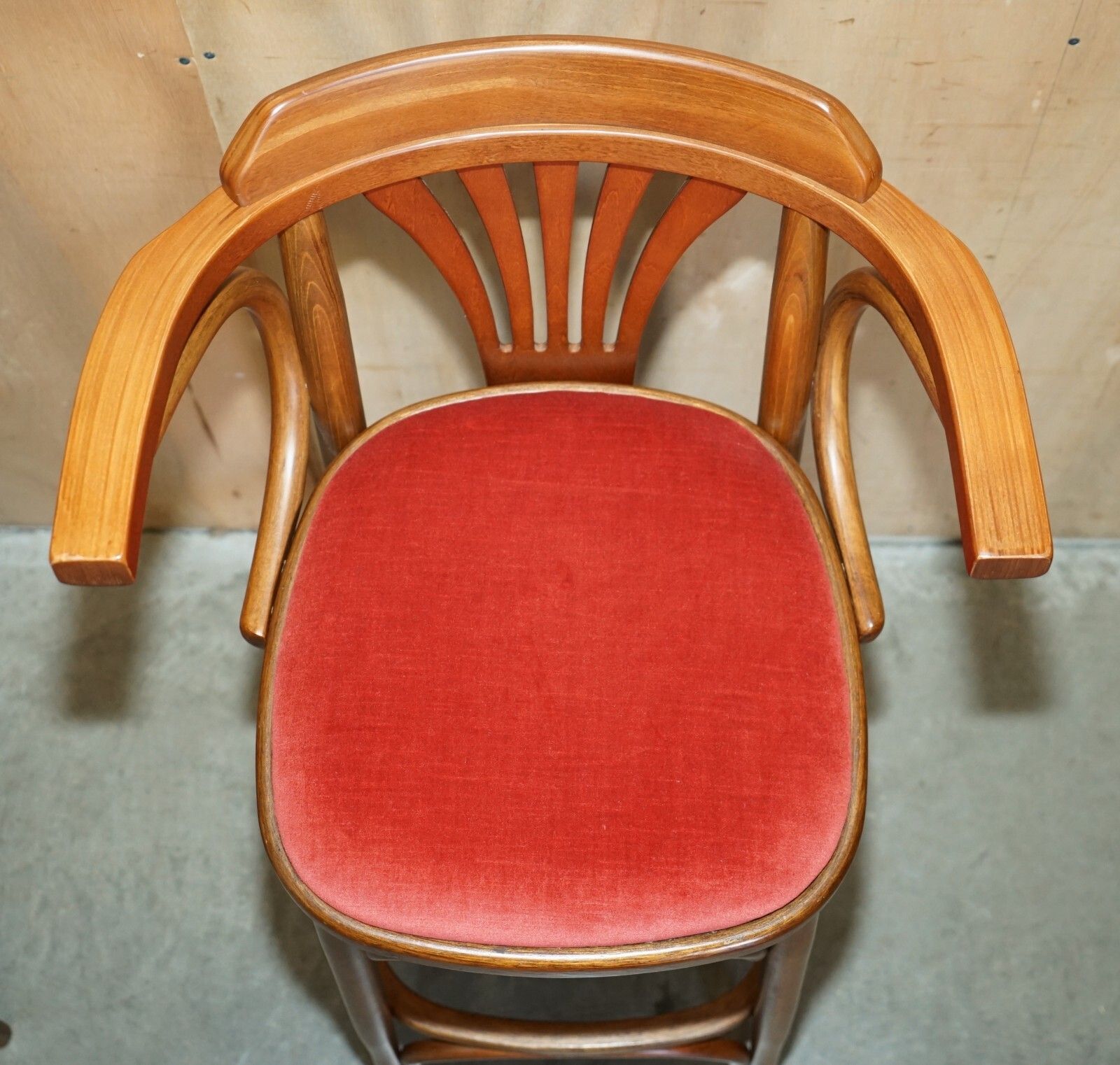 Suite Of Five Bentwood Thonet Bar Stools For Kitchens Cocktail At Home Bars Etc photo 2500.0