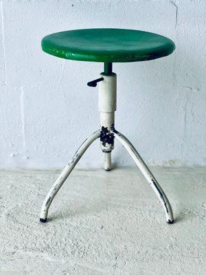 Vintage Industriële Kruk, Jaren 1970 photo furniture