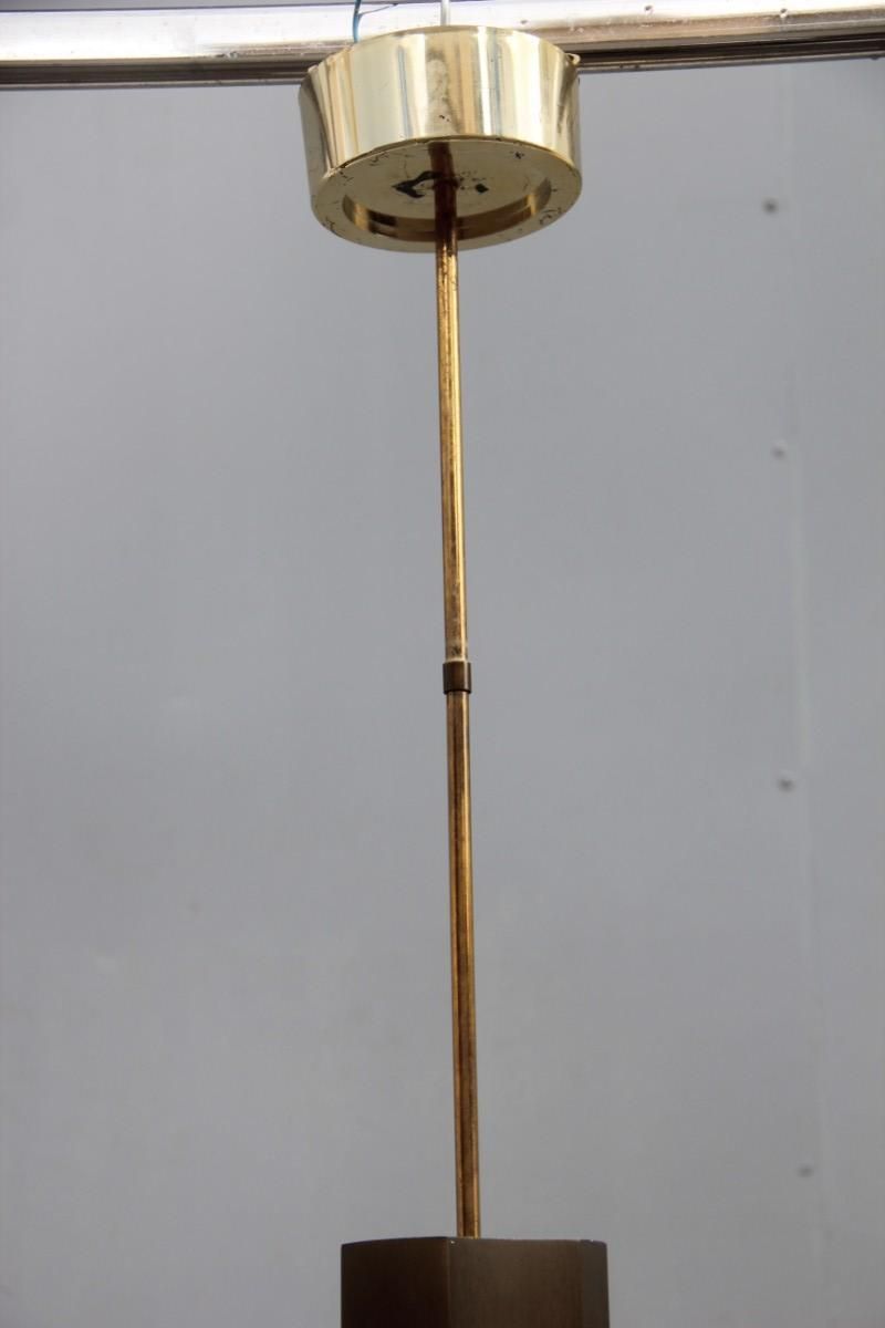 Bronzed Sciolari Aluminum Minimal Geometric Chandelier Italian Design Gold photo 2328.0