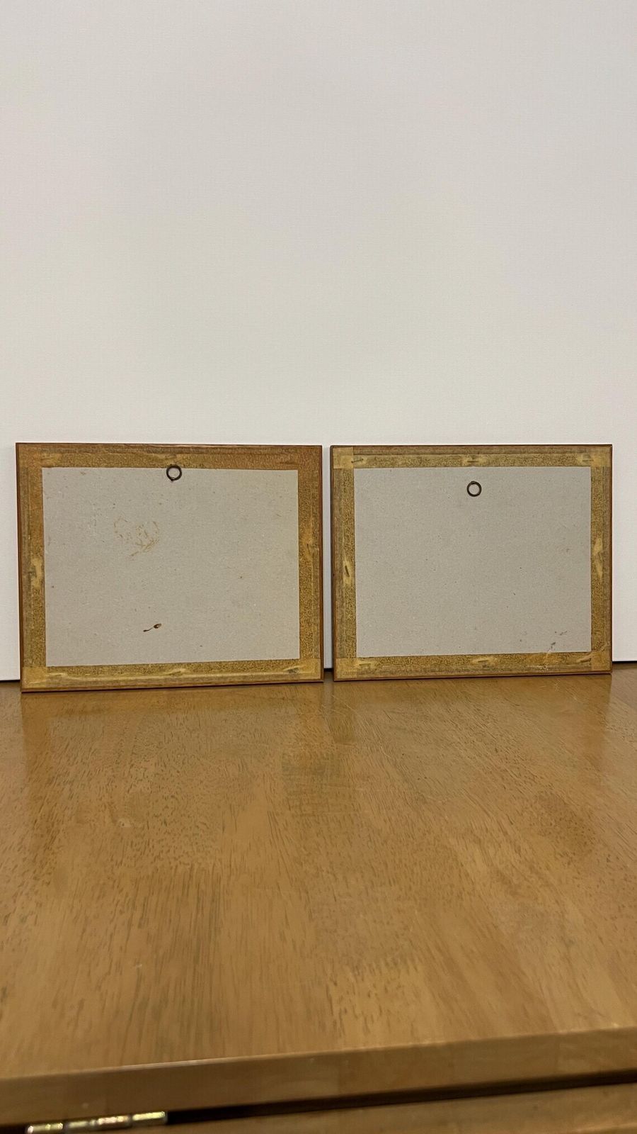 Set Of Two Mid Century Framed Architectural Pictures Of Custom House Wharf Kings Lynn And Market Square Lavenham By Nigel Appleby photo vinterior