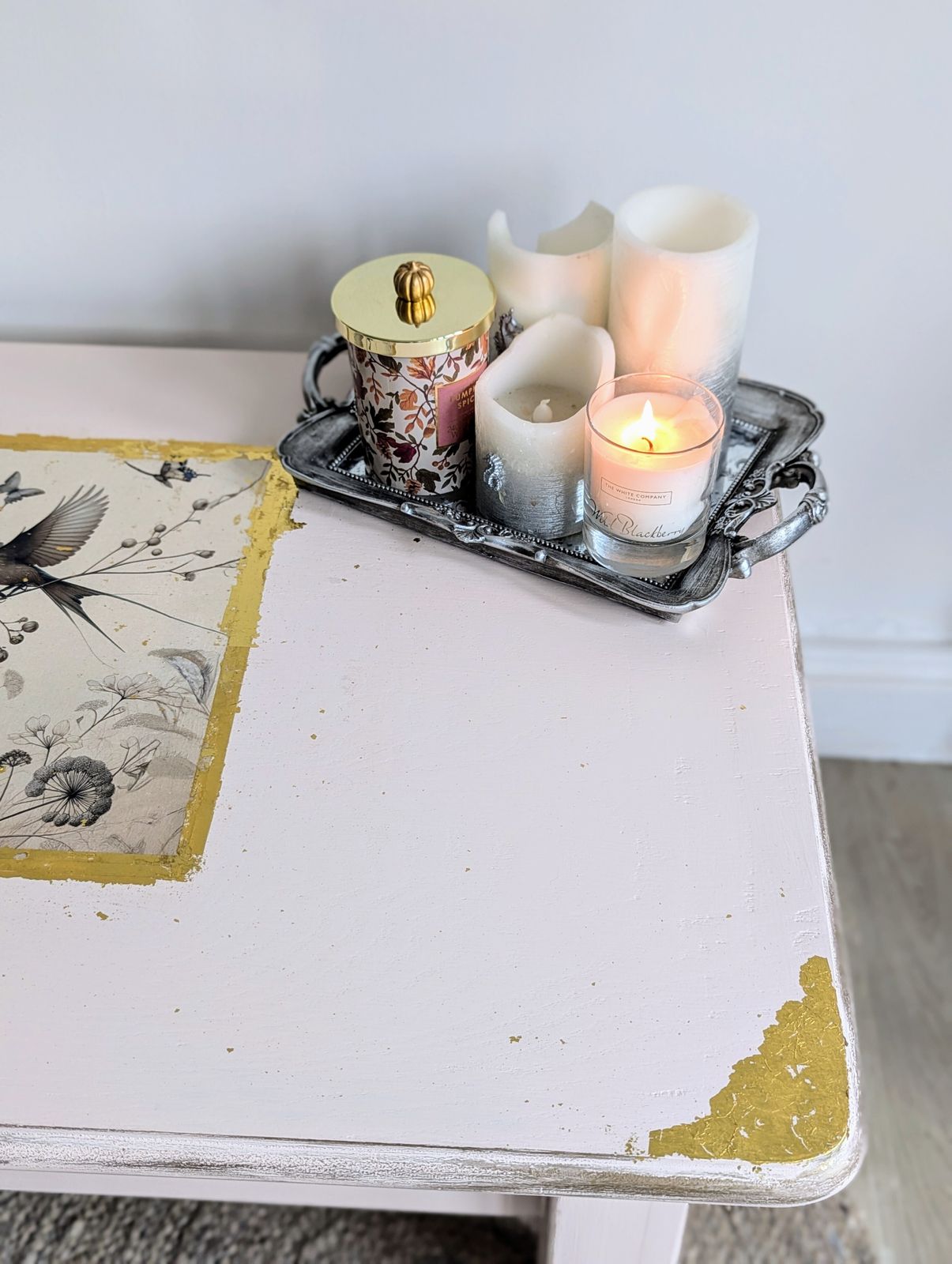 Upcycled Coffee Table Frenchic Sweet Cheeks Pink photo buy