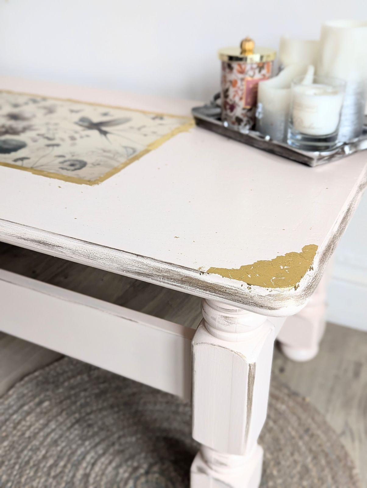photo buy Upcycled Coffee Table Frenchic Sweet Cheeks Pink