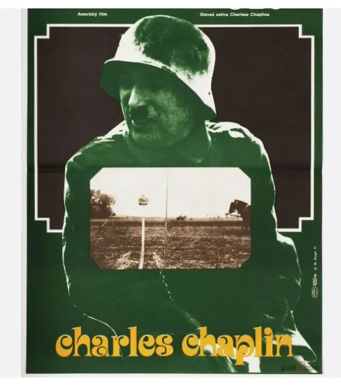 photo furniture Charlie Chaplin Collection 4 X Large Movie Posters, Original Vintage 1970s