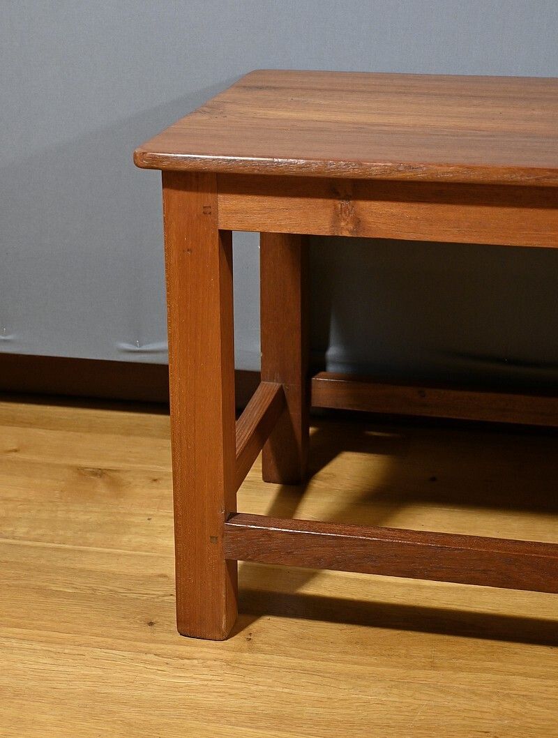 Mahogany Bench From Pondicherry, India   1900 photo 910.0