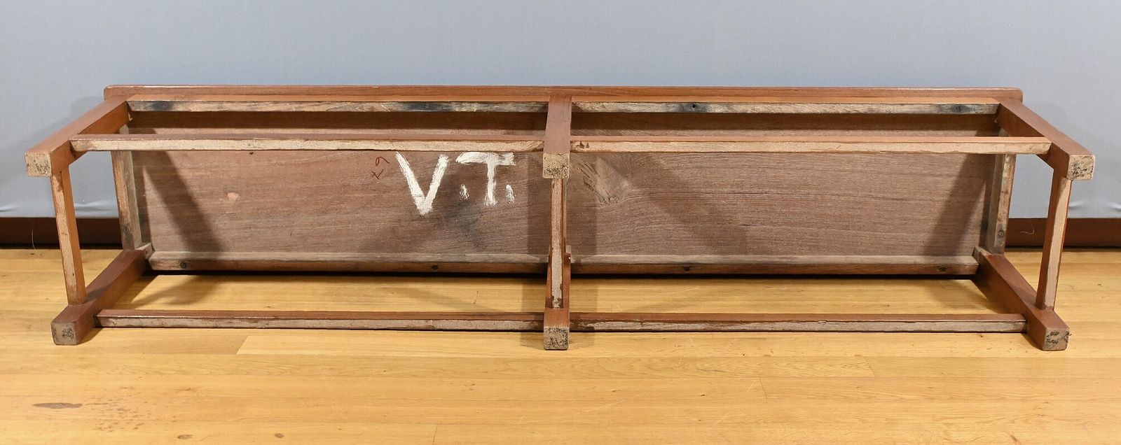 photo for sale Mahogany Bench From Pondicherry, India   1900