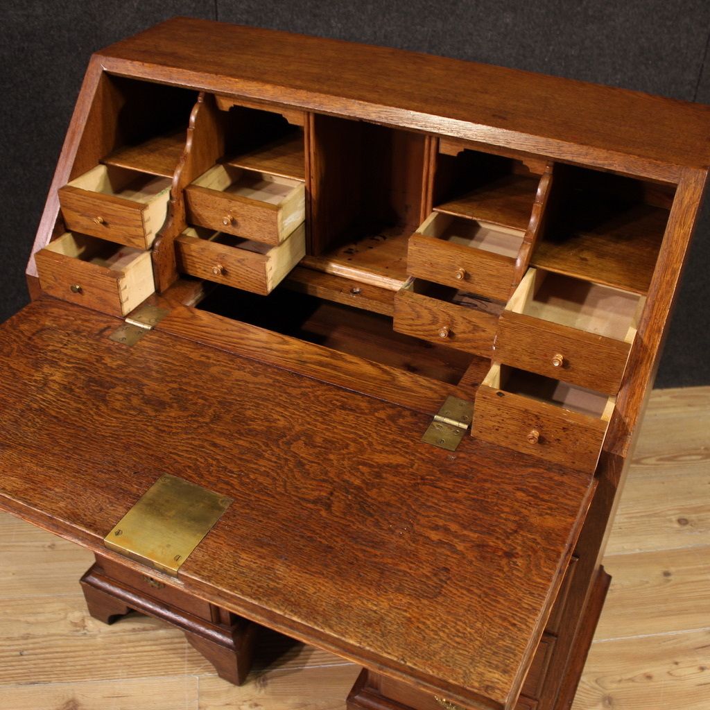 20th Century Dutch Oak Bureau photo buy