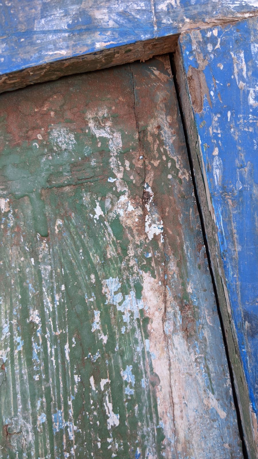 Pair Of Antique Berber Doors From Morocco 160 X 77 Cm photo for sale